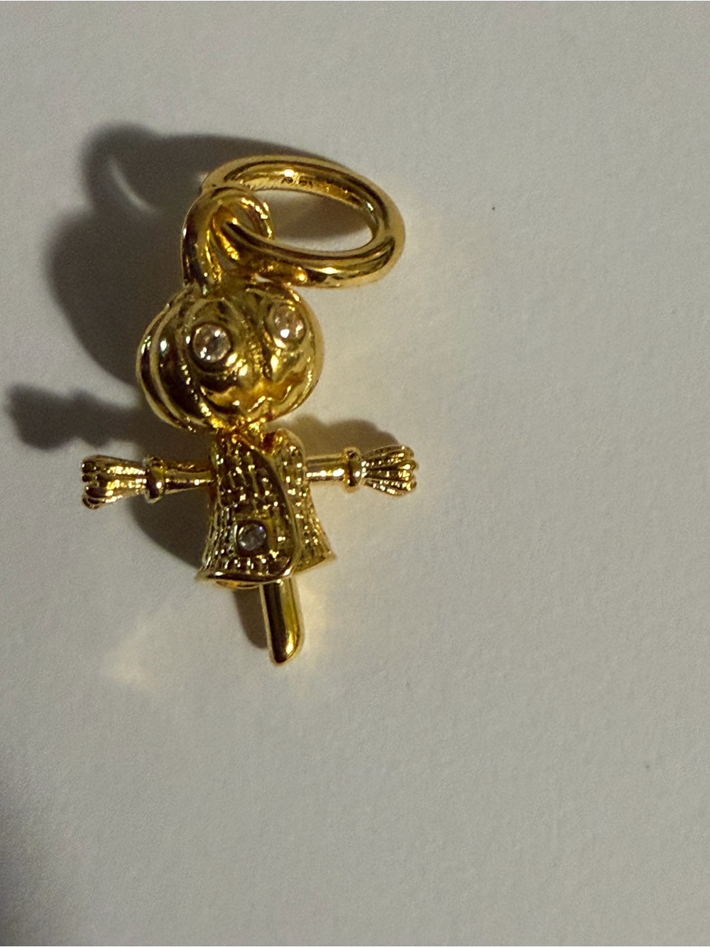 Pandora Gold Scare Crow Dangle Charm- NEW ARRIVAL